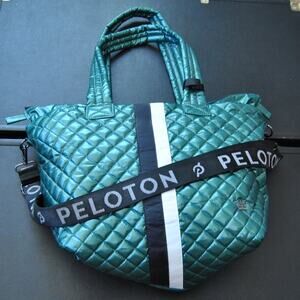 Oliver Thomas x Pelton Very Rare Teal Duffle Bag w/ Small Inner Tote